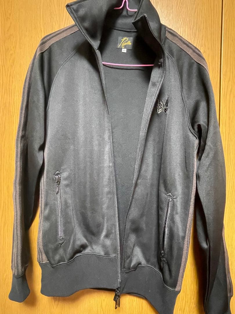 needles トラックジャケット　xsサイズ ブラックブラウン