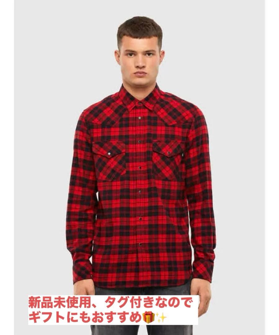 DIESEL ネルシャツ 新品未使用(タグ付き)