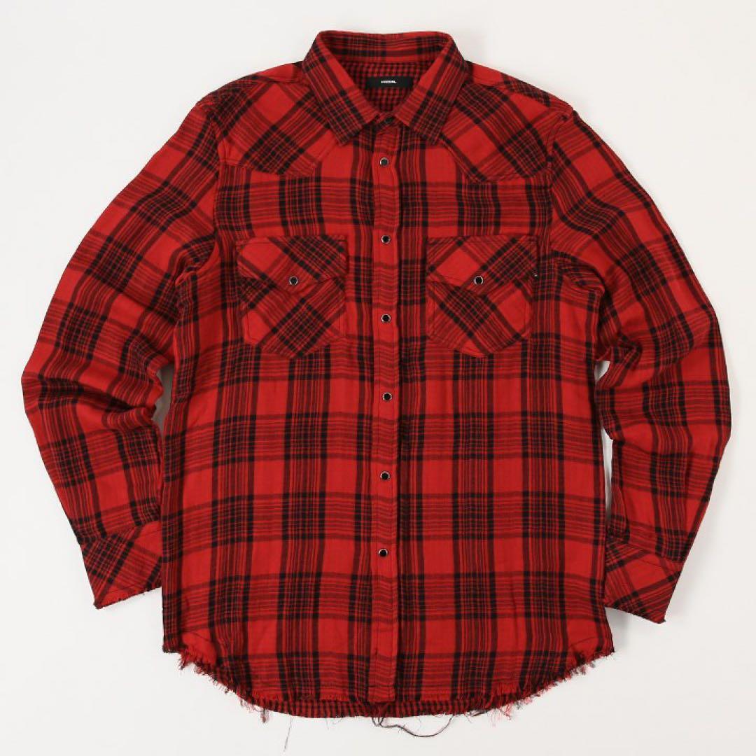 DIESEL ネルシャツ 新品未使用(タグ付き)
