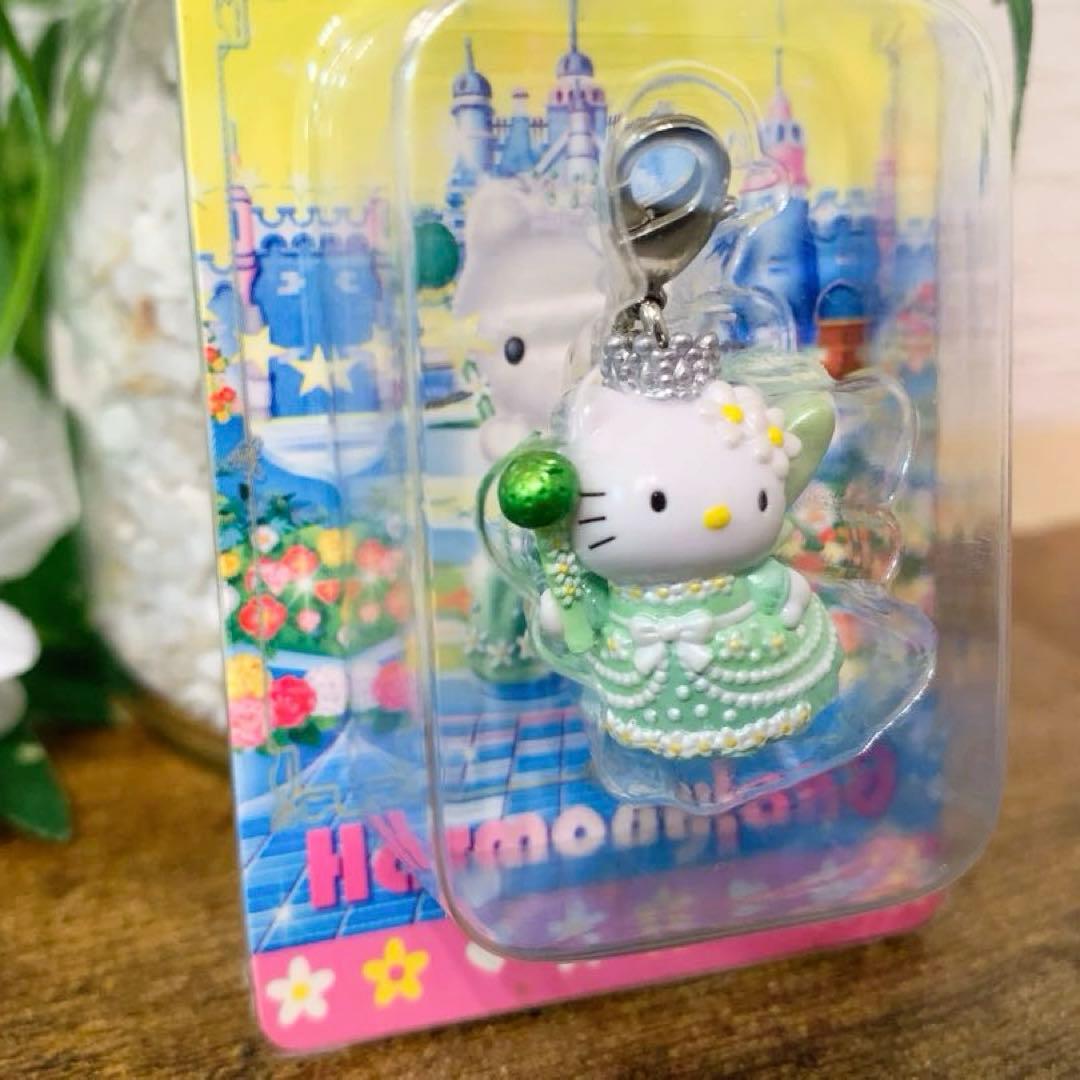 【激レア】 ハローキティ 根付　大分 ハーモニーランド限定 ファスナーマスコット