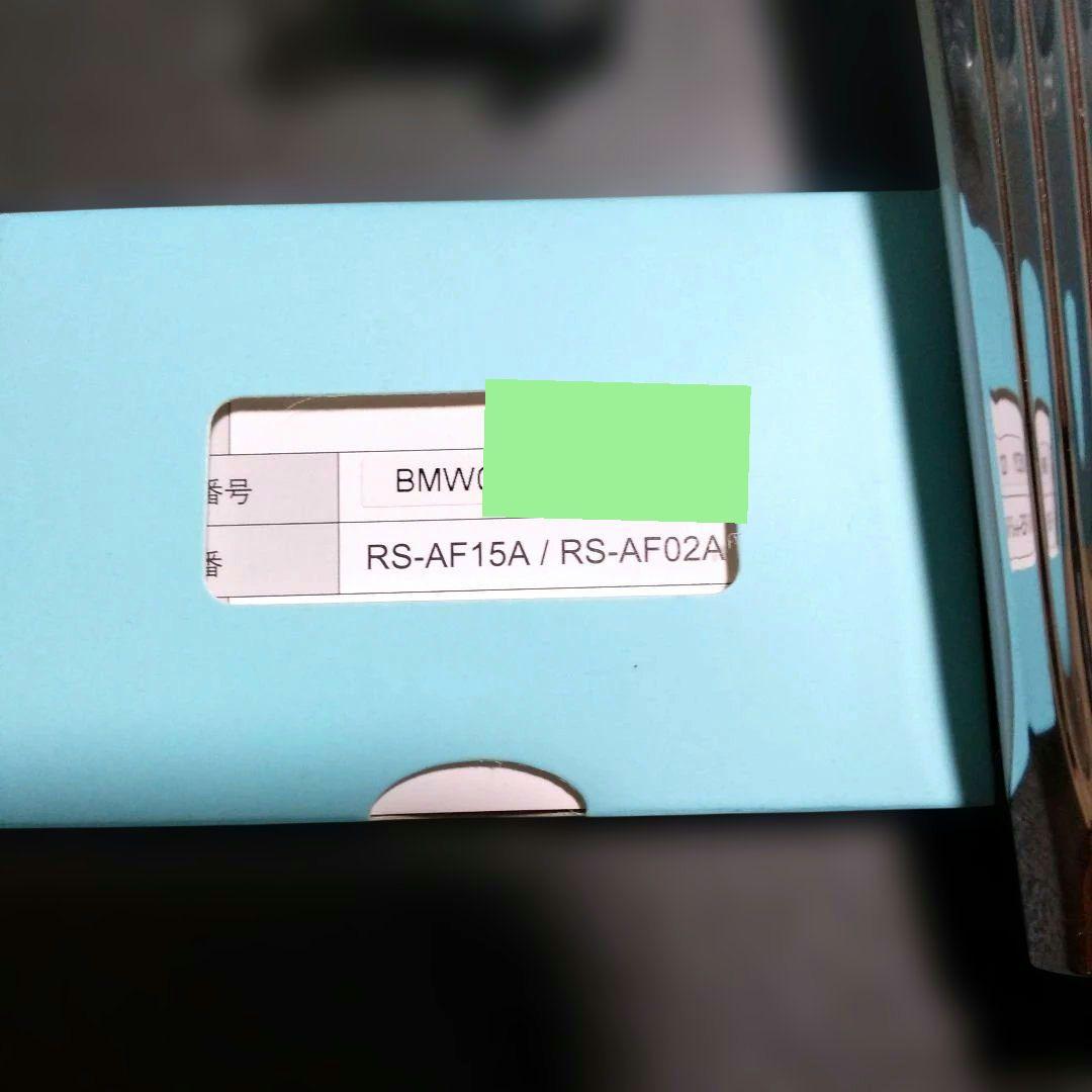 【美品】MTG リファファインバブルS シャワーヘッド　RS-AF02A