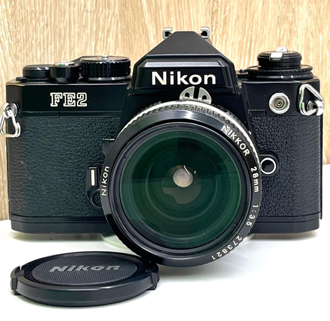 動作確認　ニコン　FE2　ブラックボディ　シャッターOK