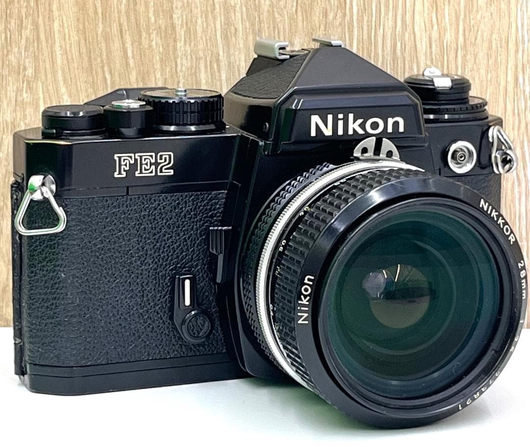 動作確認　ニコン　FE2　ブラックボディ　シャッターOK