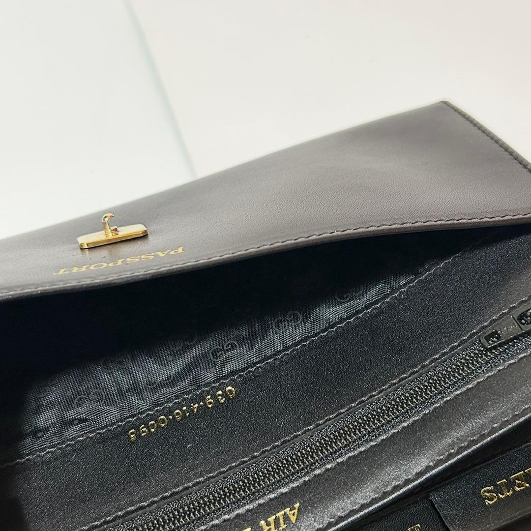 GUCCI グッチ ヴィンテージ トラベルオーガナイザー パスポートウォレット