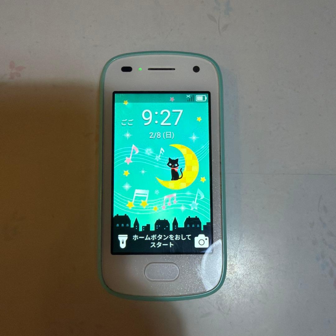 ソフトバンク　キッズフォン2 ミント