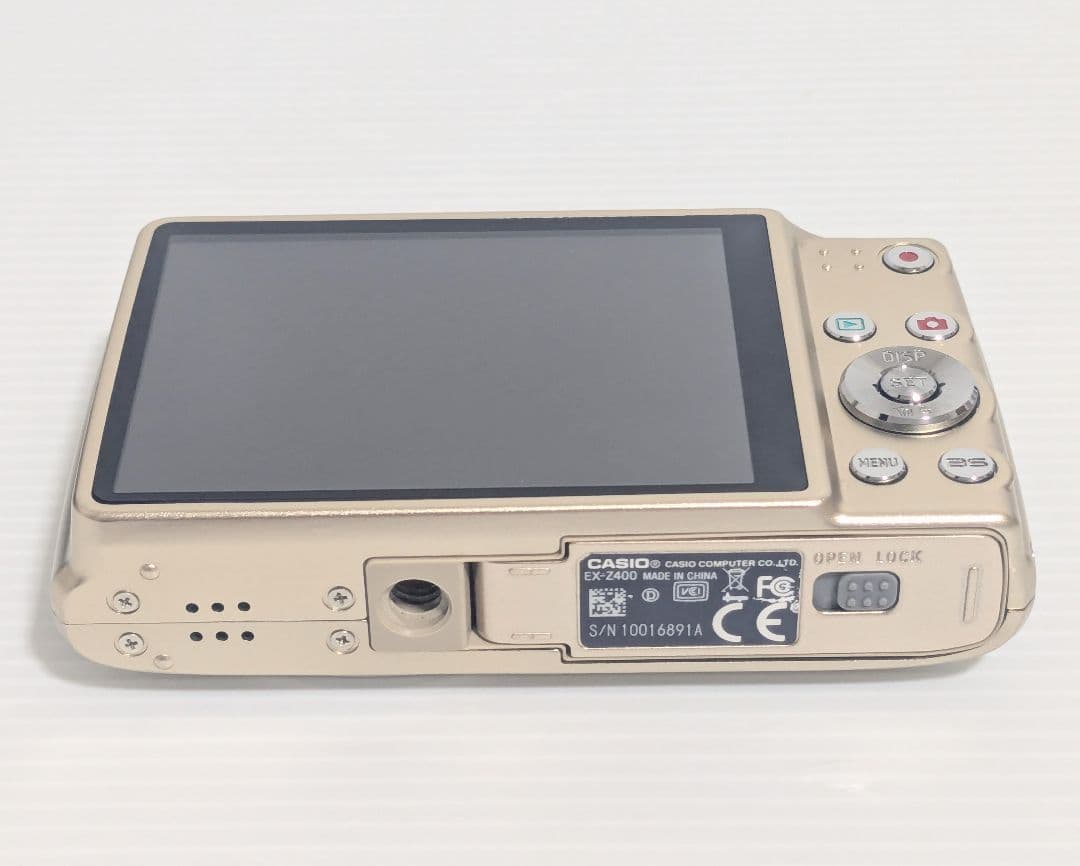 美品　CASIO EXILIM EX-Z400 ゴールド 付属品完備