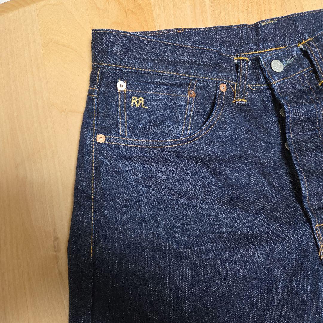 RRL ヴィンテージ5ポケット　セルビッチデニム