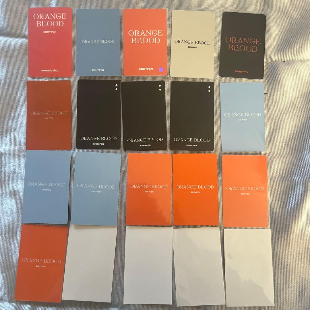 ENHYPEN ORANGE BLOOD ソヌ トレカまとめ売り