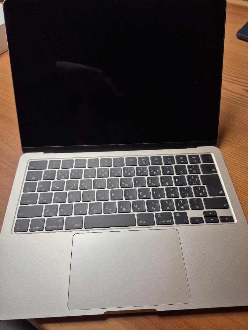 M2 MacBook air スターライト JIS配列キーボード