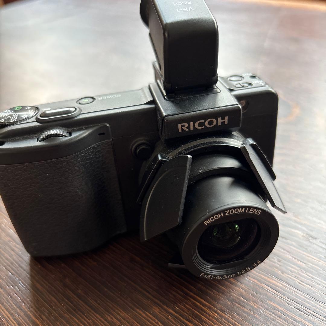 RICOH リコー GX200 自動開閉キャップ付　VF-1ファインダー付き