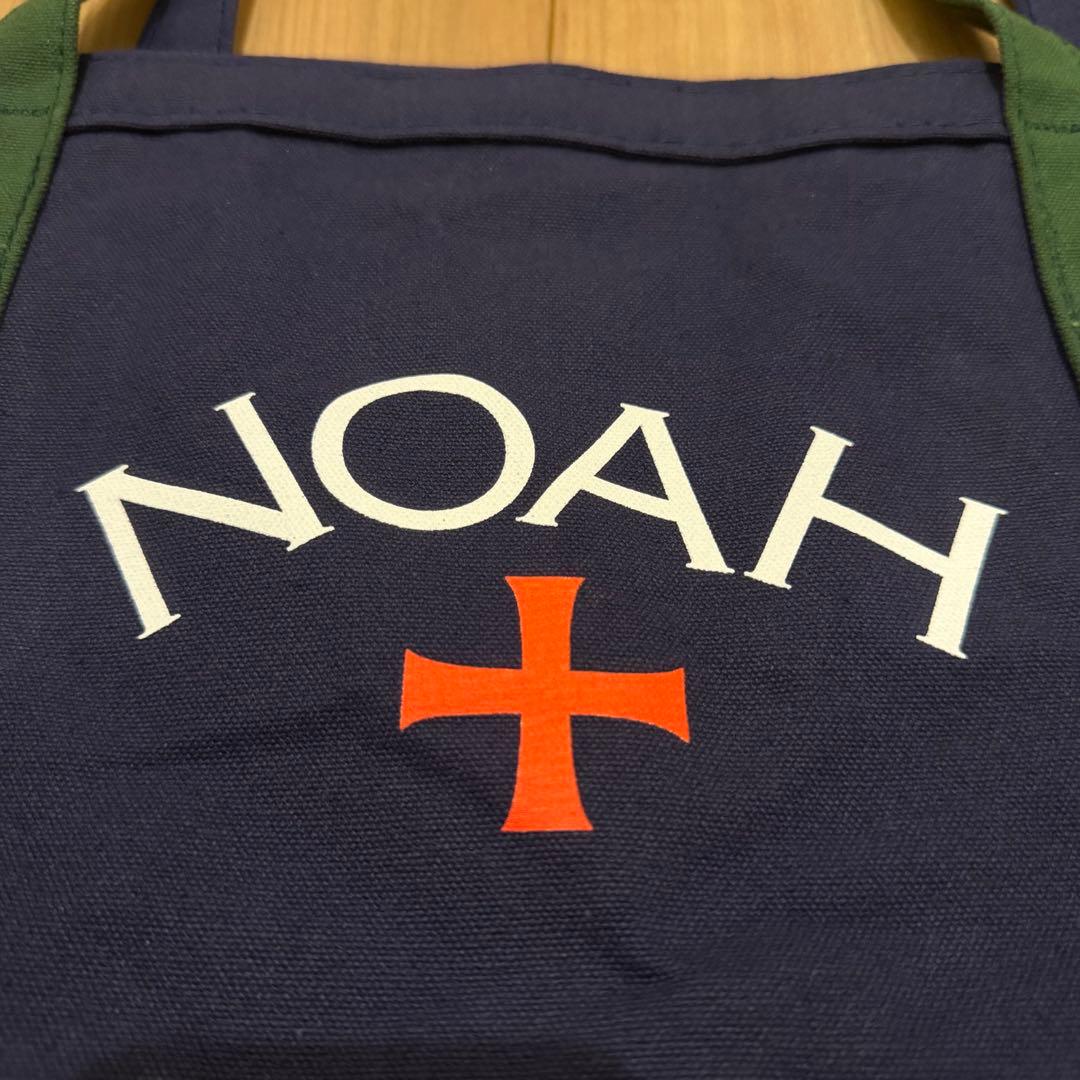 NOAH トートバッグ ネイビー/レッド/グリーン