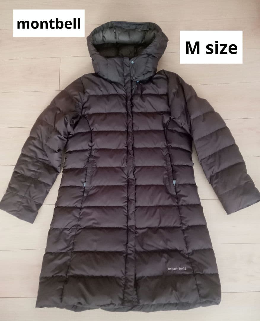 【mont-bell】 ブラウン M ダウンジャケット ＥＸ800