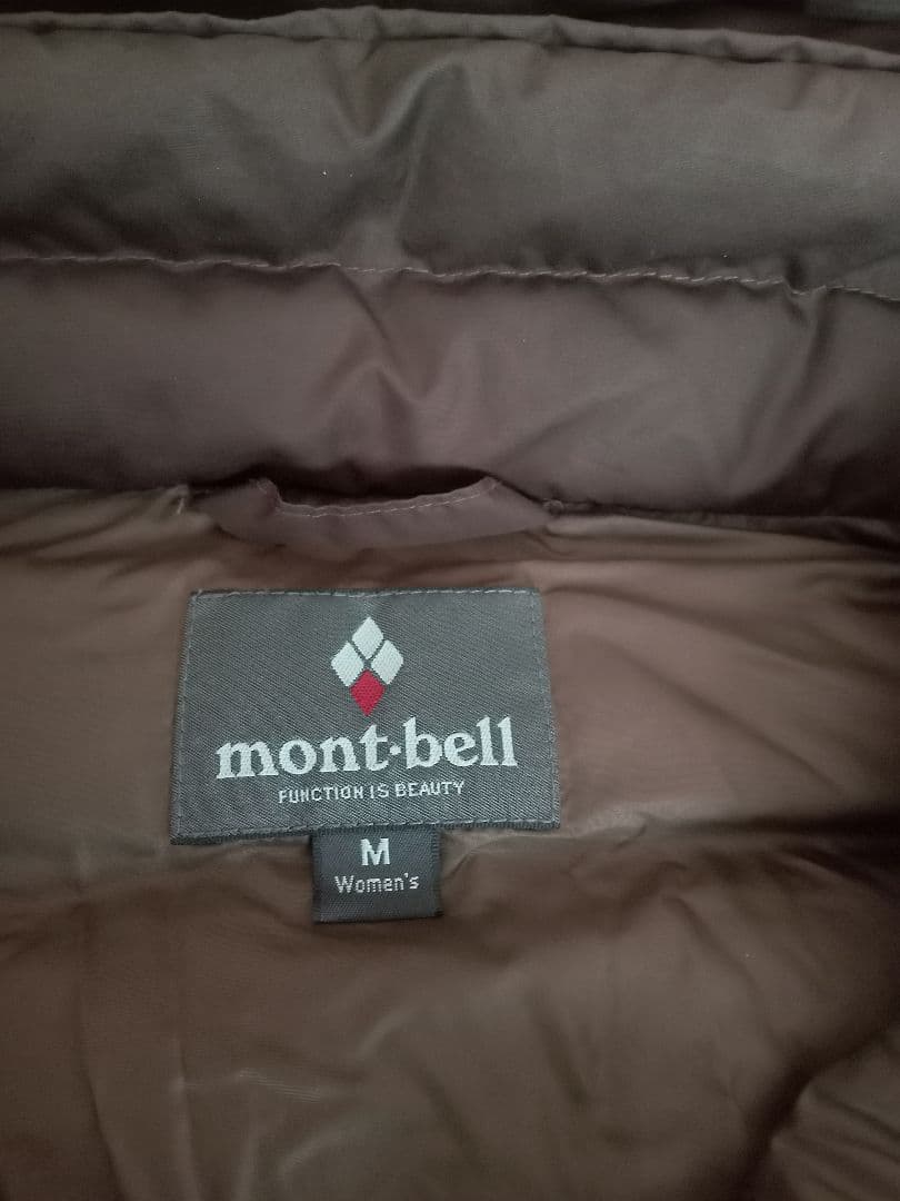 【mont-bell】 ブラウン M ダウンジャケット ＥＸ800
