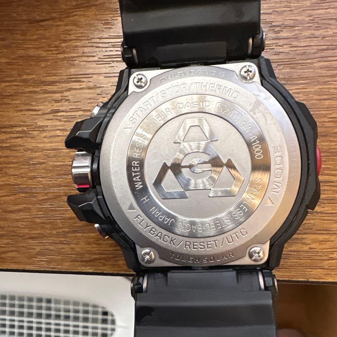 G-SHOCK GA-1000 ブラック ソーラー