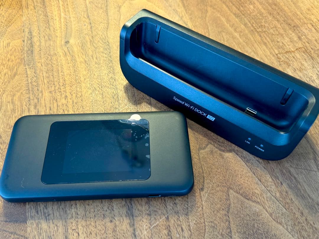 (美品)Speed Wi-Fi DOCK 5G 01