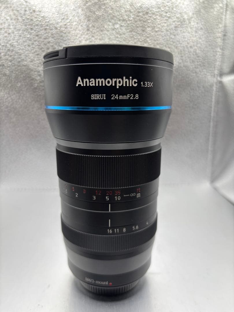 sirui1.33×アナモルフィック3本セット24mm50mm75mm m4/3