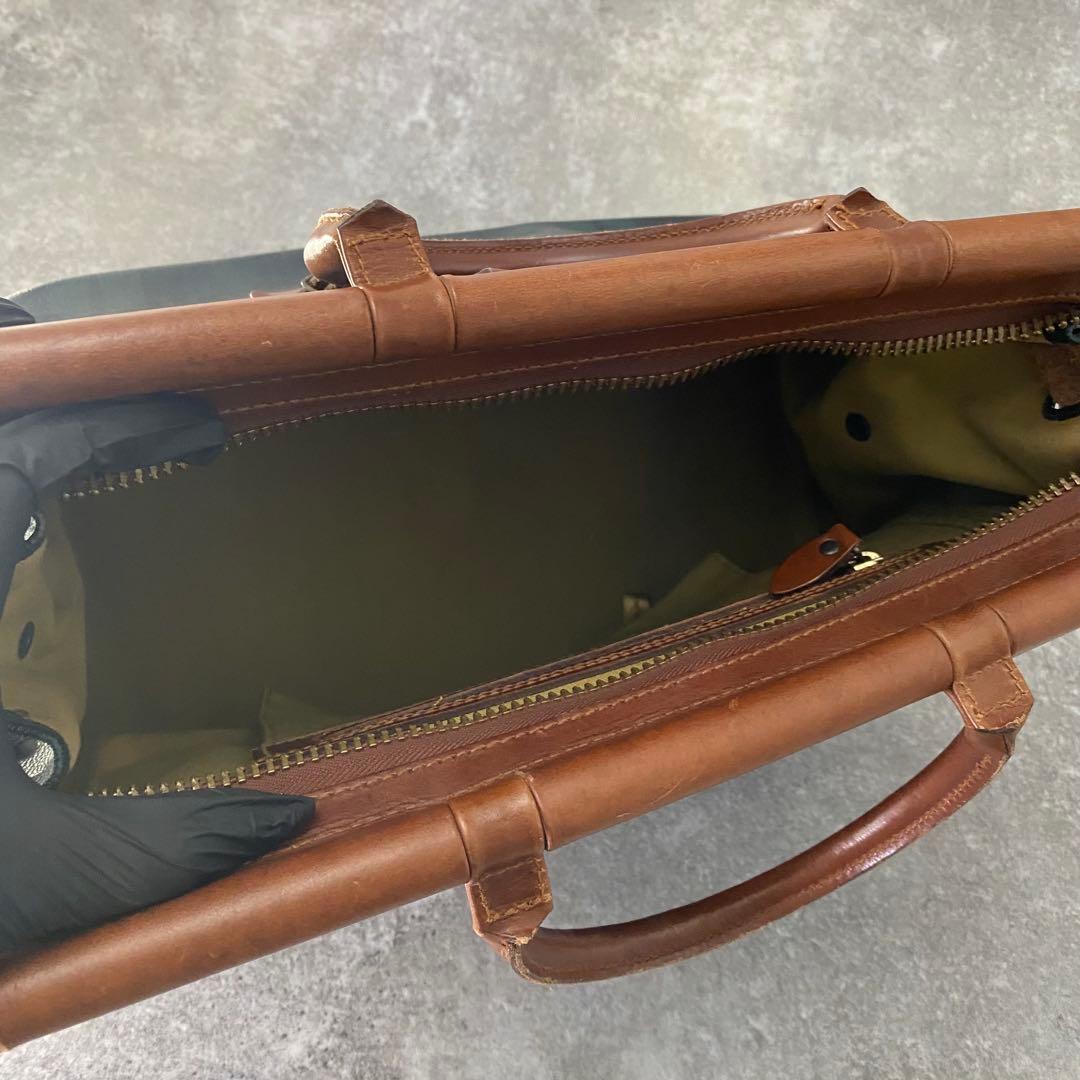 ポロラルフローレン ブラックウォッチ トートバッグ ドクターバッグ