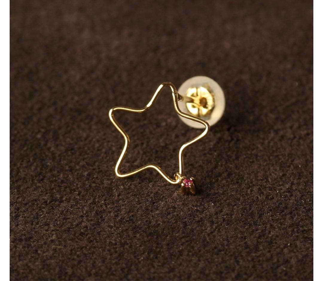 【美品】e.m. little emblem リトルエンブレムイーエム　星ピアス