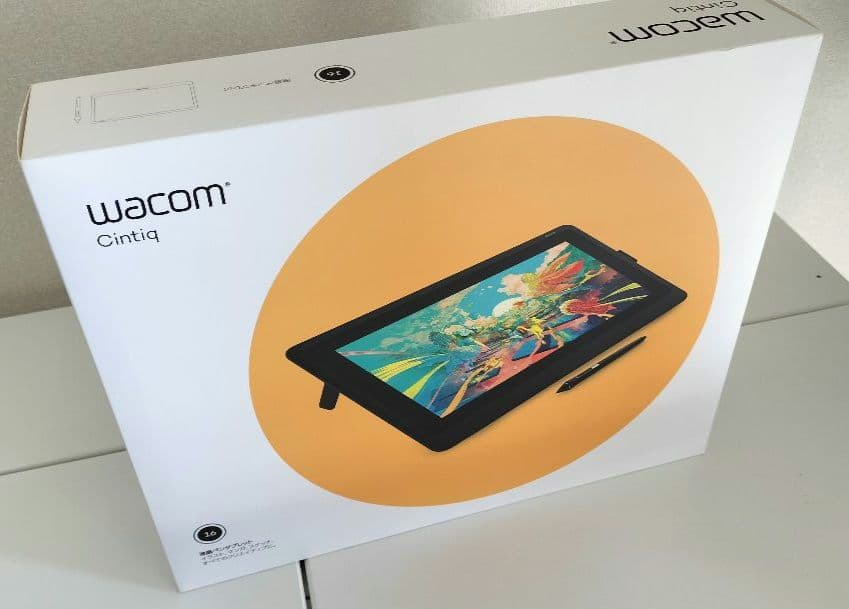 【動作確認済】Cintiq16ワコム液タブ（DTK1660K0D）
