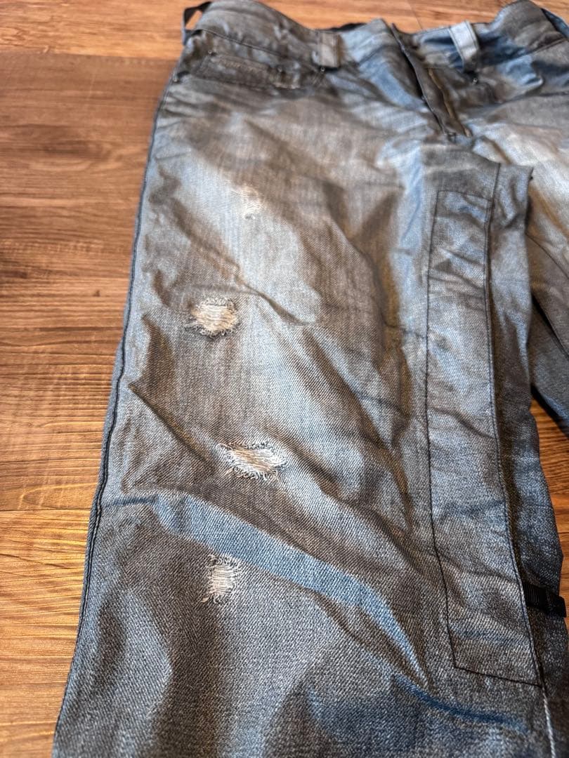 BURTON スノーボードパンツ GORE-TEX デニムプリント