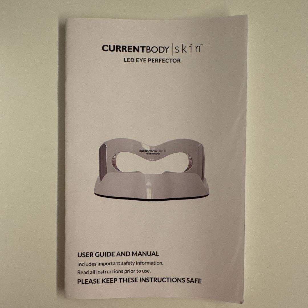 美品CurrentBody LED アイパーフェクター☆スマスク3枚付き