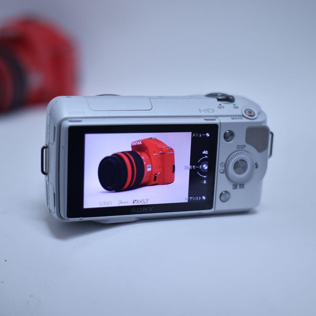 SONY NEX-3 ボディ　レンズ+単焦点レンズ　バッテリー充電器SDカード付