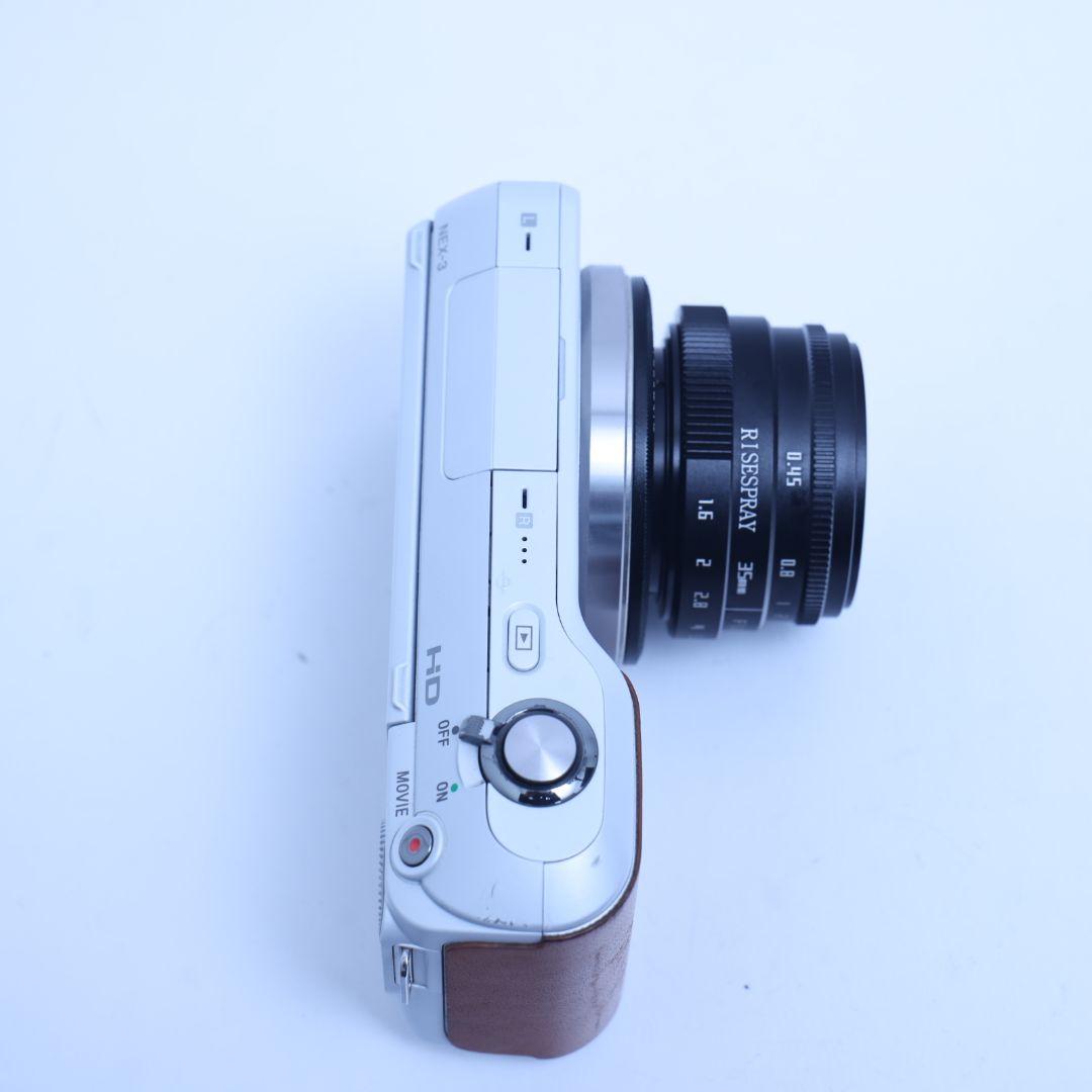 SONY NEX-3 ボディ　レンズ+単焦点レンズ　バッテリー充電器SDカード付