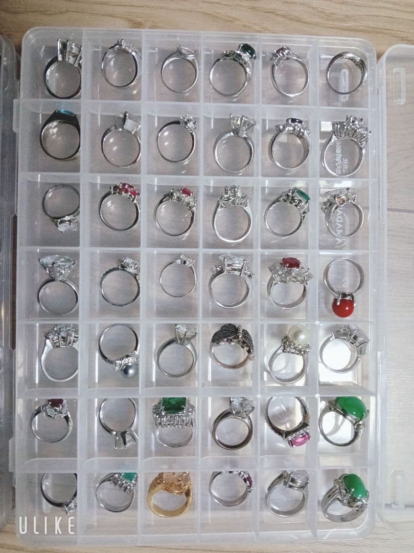 遺品整理　リングセット　まとめ売り　60点　イミテーション