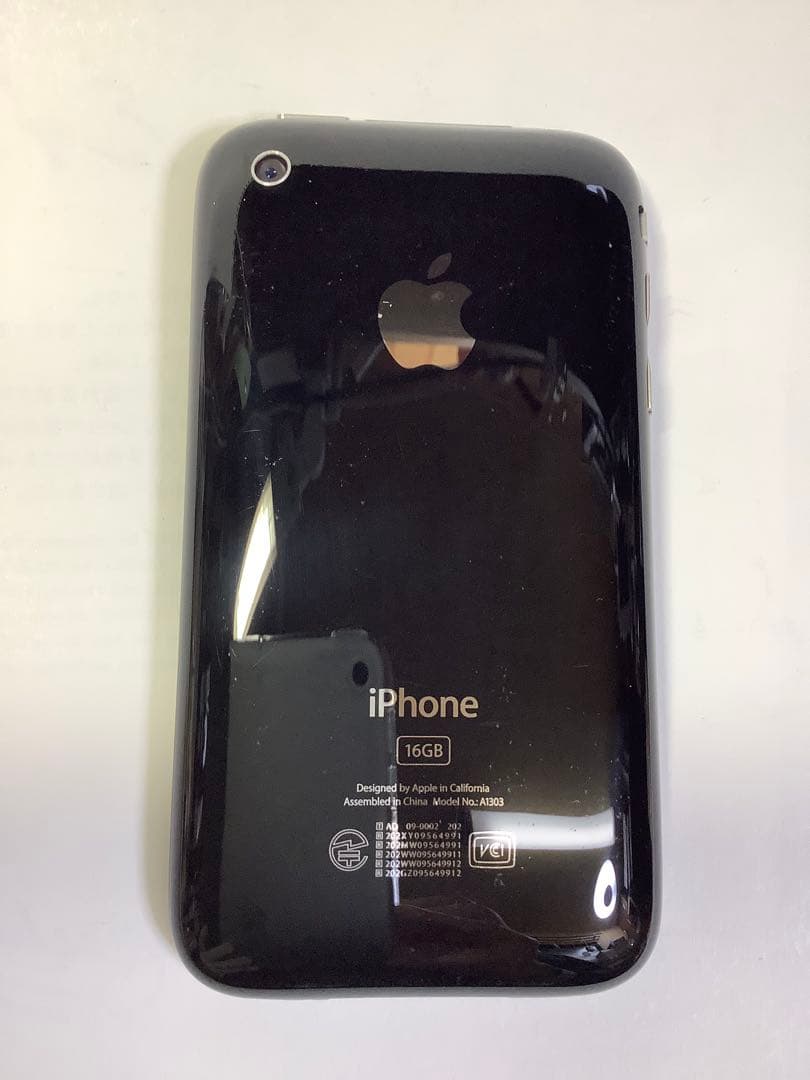Apple iPhone3GS黒16GB今では貴重なフルセット（望遠セット付き）