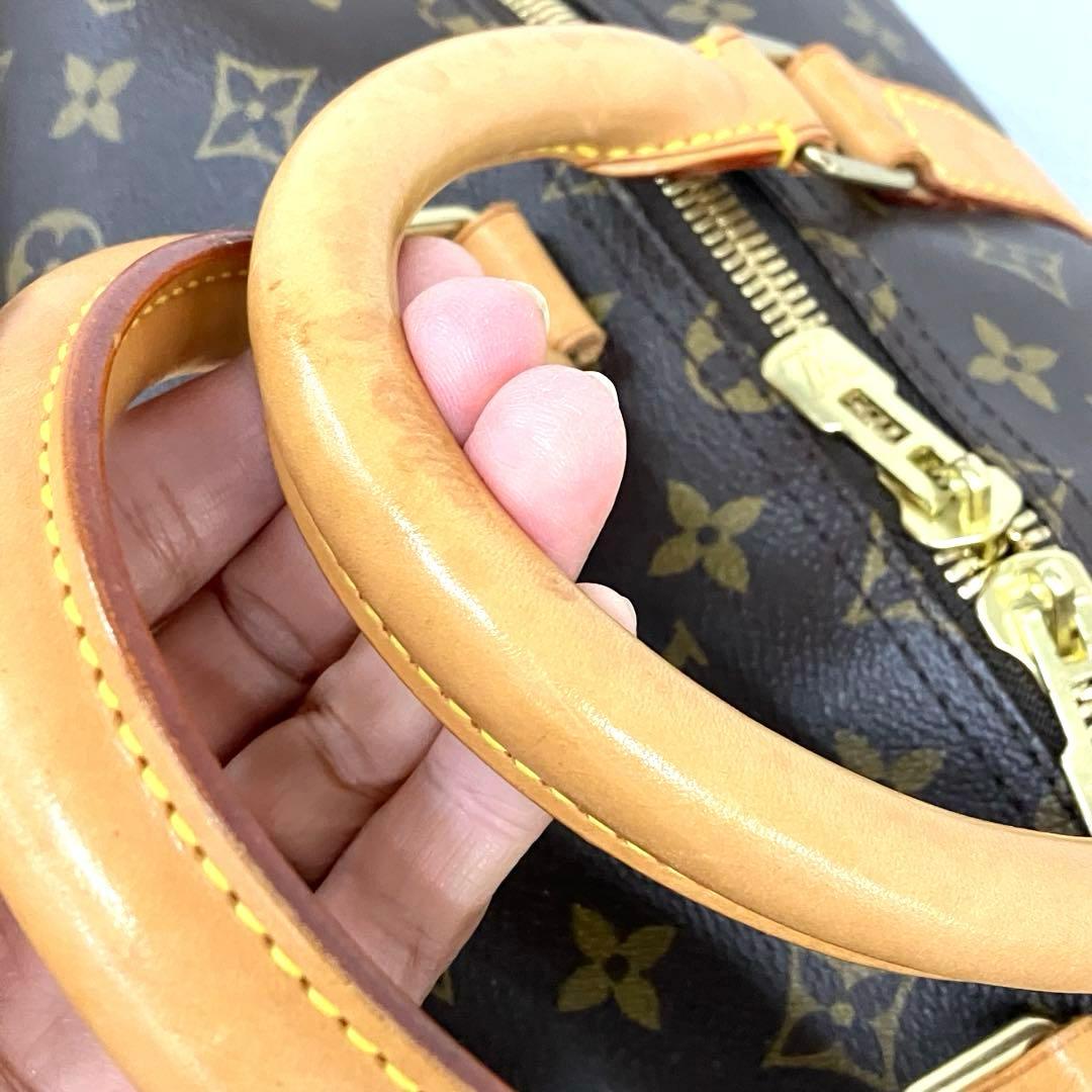 美品！ルイヴィトン モノグラム キーポルバンドリエール55 ボストンバッグ♪