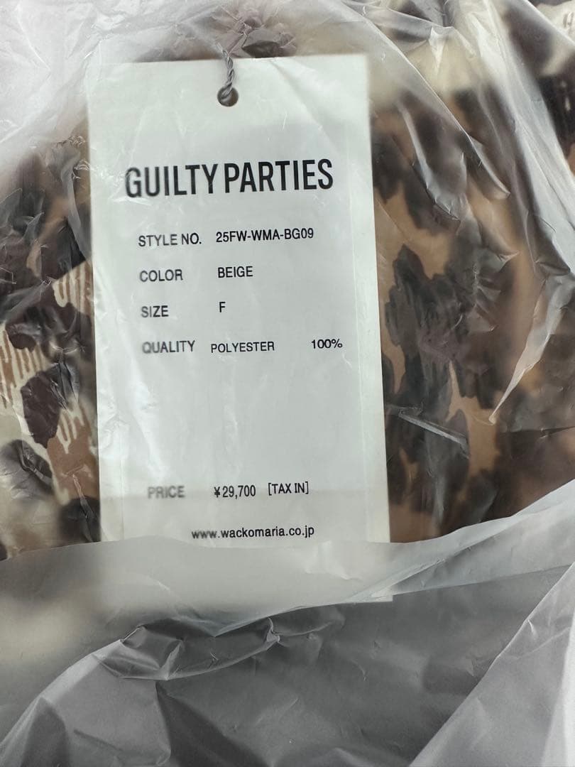 バッグ WACKO MARIA/SPEAK EASY LEOPARD WAIST BAG