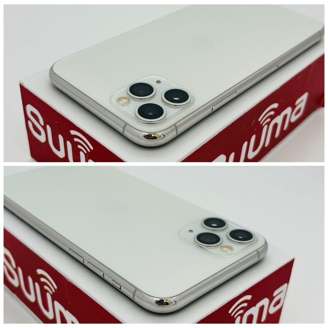 B 80% iPhone 11 Pro 64 GB SIMフリー シルバー 本体