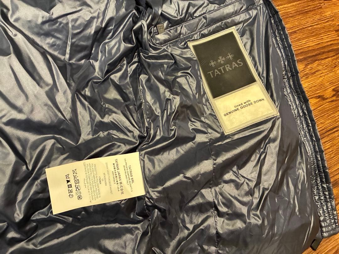 TATRAS ダウンベスト POSEIDONE サイズ03 MTA20A4564