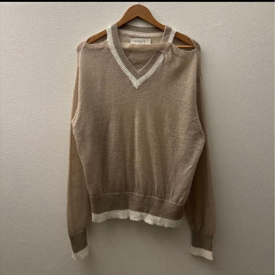 NULLUS DECONSTRUCTED ニット【新品未使用】