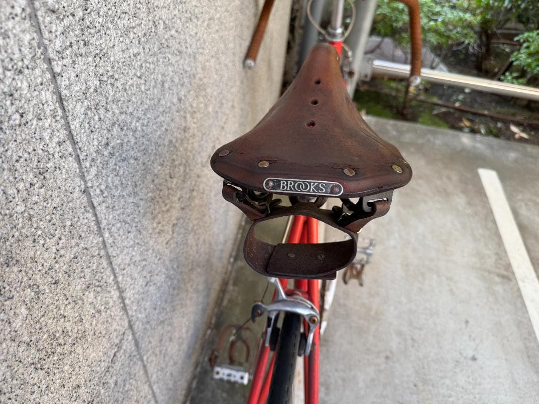 k*m様 オレンジxレザー ピストバイク(Diners)