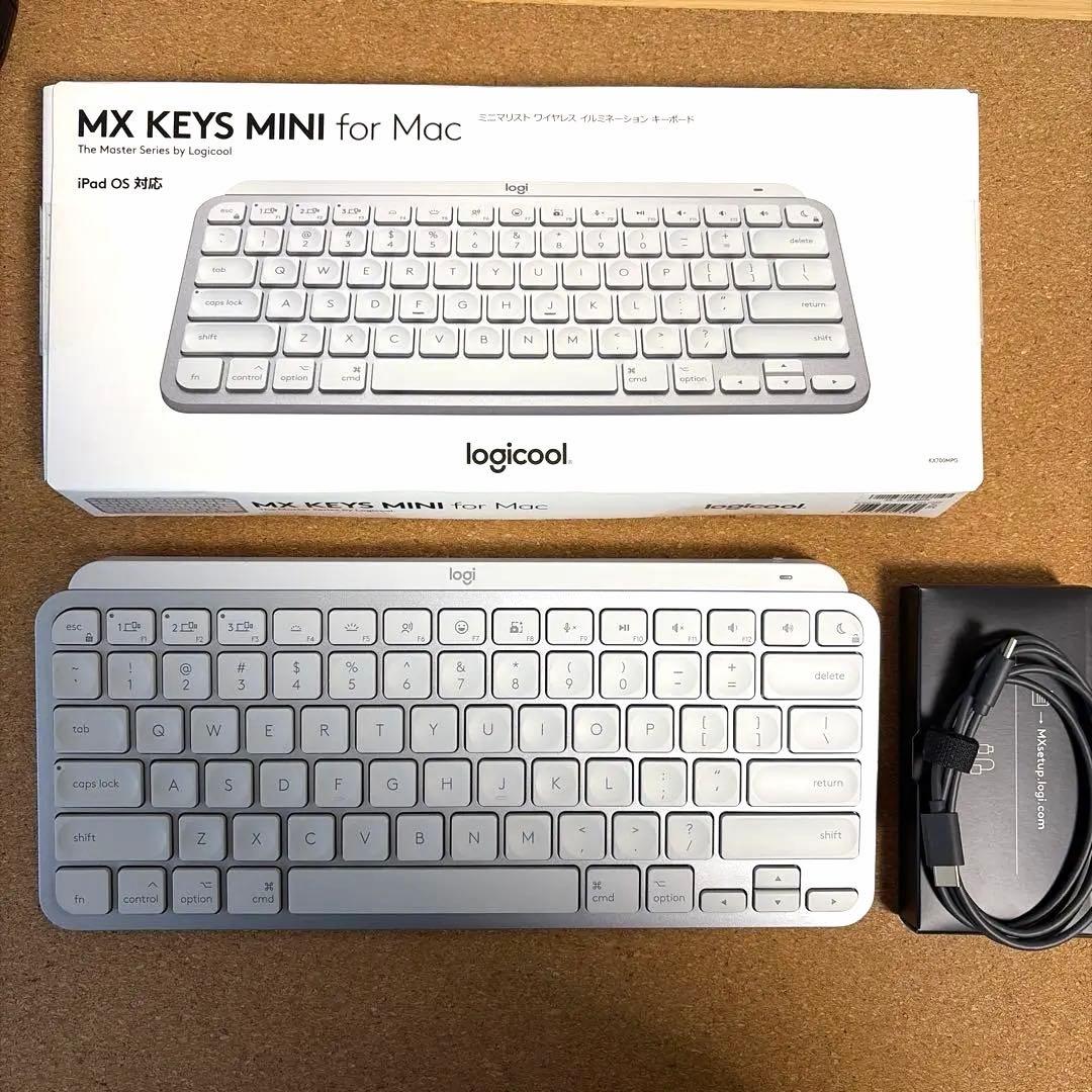 【美品】Logicool MX Keys Mini for Mac（US配列)
