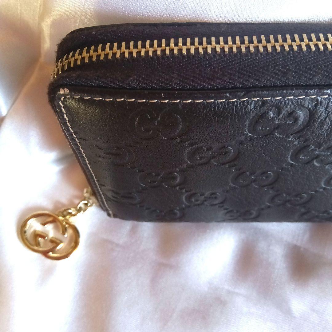 ✨極美品　正規品✨グッチ　長財布　GGパターン【グッチシグネチャー】　焦げ茶