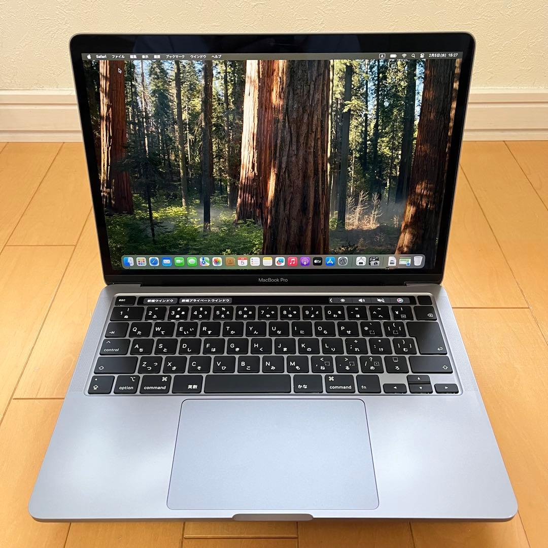 MacBook Pro 13インチ 2020 i7-32GB-512GB（92）