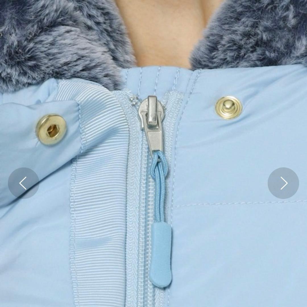 HEREIAM ファー付き ロングダウン ダウンジャケット　BAYFLOW