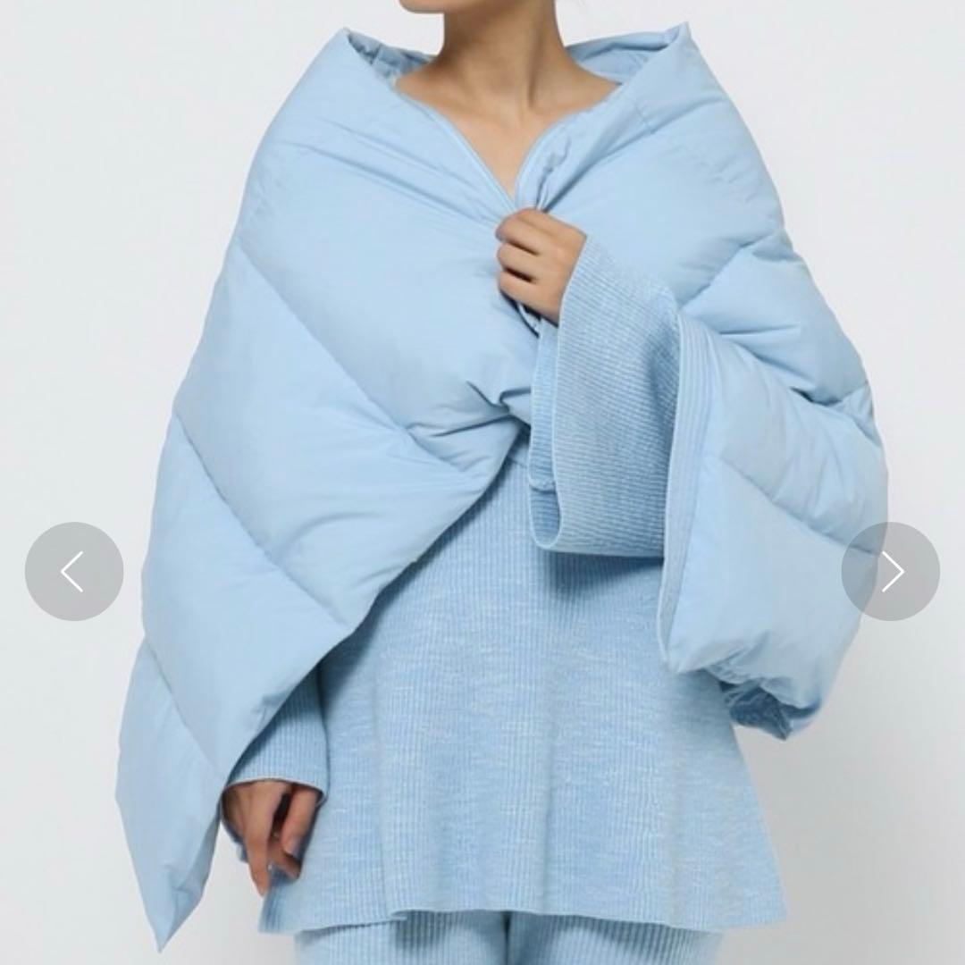 HEREIAM ファー付き ロングダウン ダウンジャケット　BAYFLOW