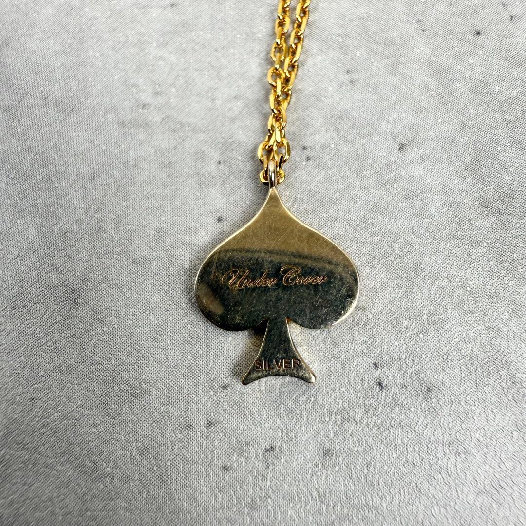 UNDERCOVER アンダーカバー スペードネックレス ゴールド