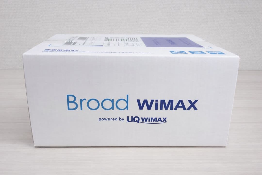 Broad WiMAX Speed WiFi 5G ホームルーター未使用