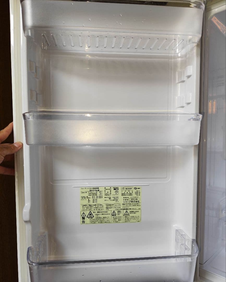 2015年製 どっちもドア冷蔵庫（167L）近隣配送無料＋保証＋設置込