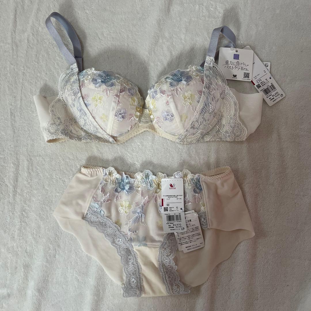 ワコール ブラジャー&ショーツC70&M