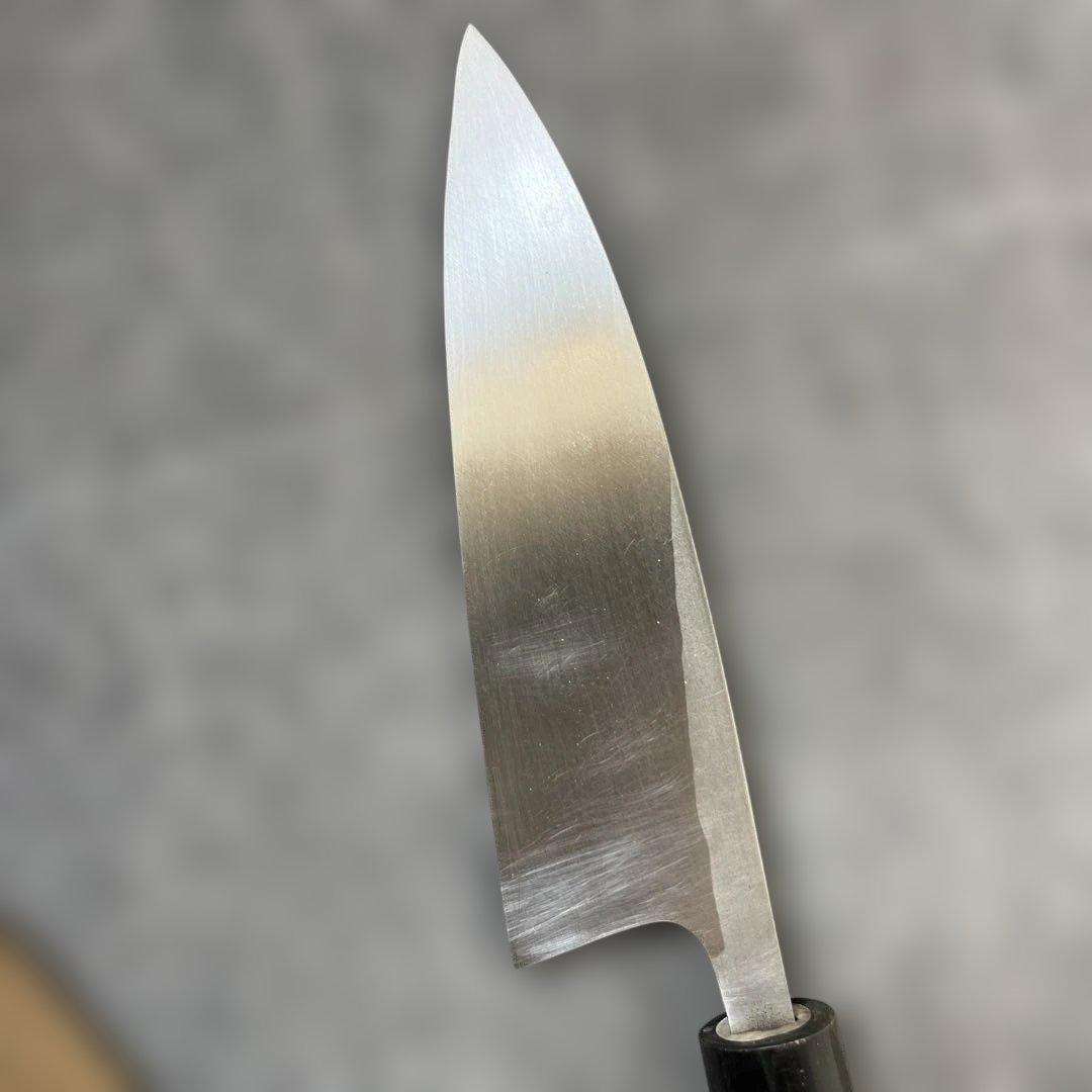 堺刀司　出刃包丁 ステンレス鋼 木製ハンドル