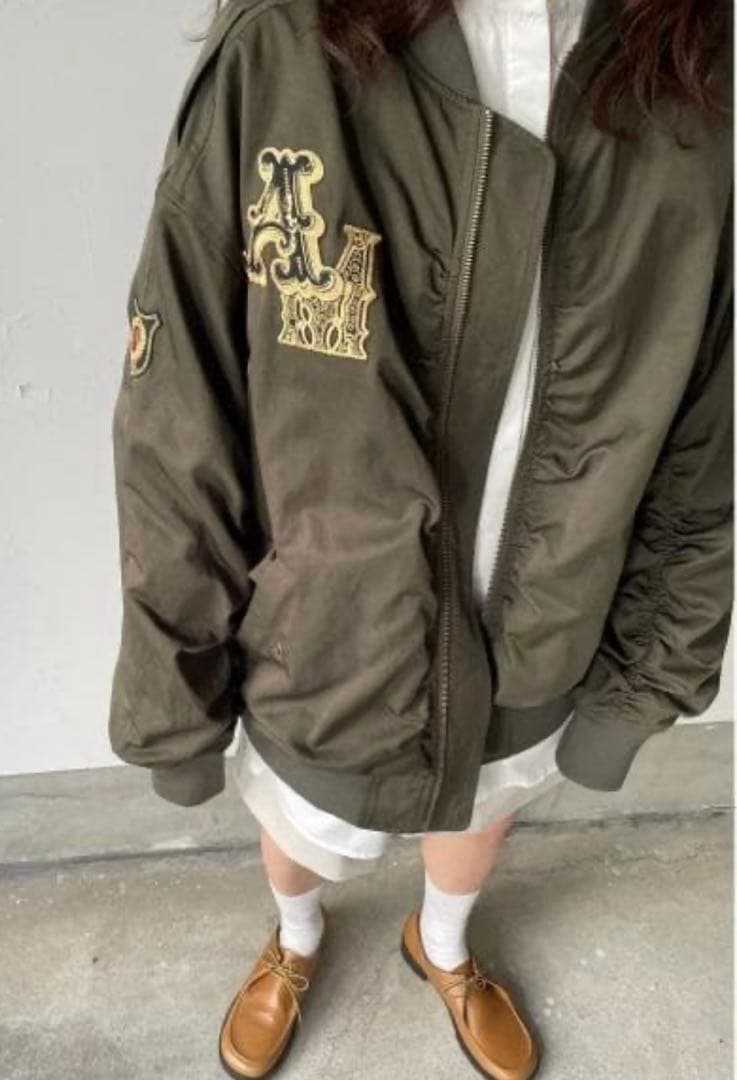 【年末年始限定価格】Ameri OVER VOLUME WAPPEN MA-1