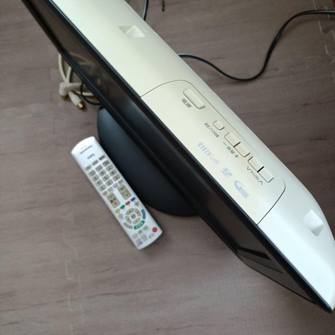 Panasonic 液晶テレビ 本体 リモコン付き　2010年製19型　アンテナ