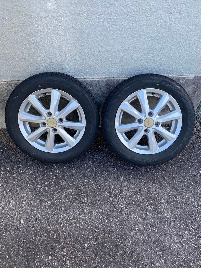 ②VRX2 21年製155/65R14社外アルミホイールタイヤ4本セット