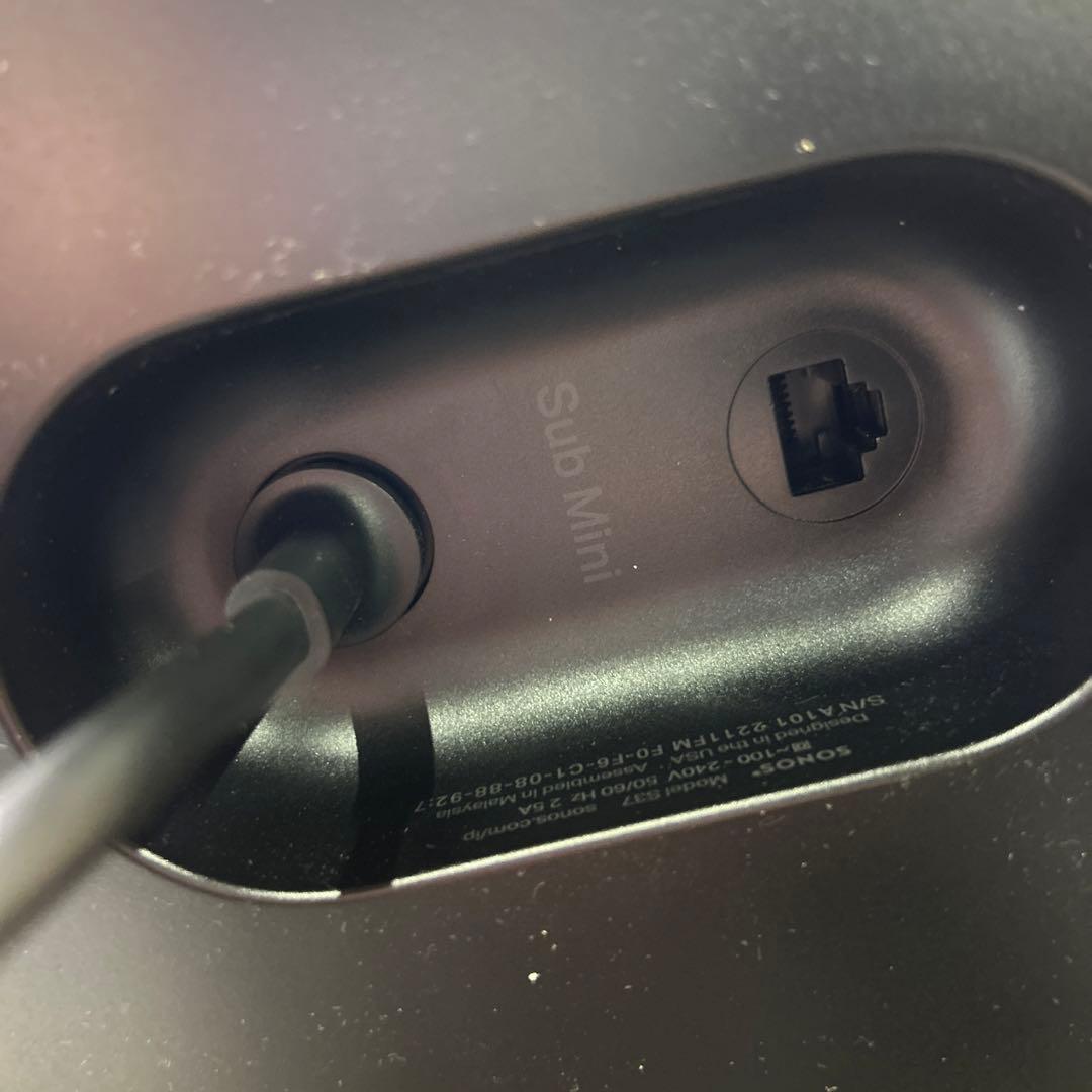 Sonos サブ Sub Mini ミニ　サブウーファー SUBM1JP1BLK