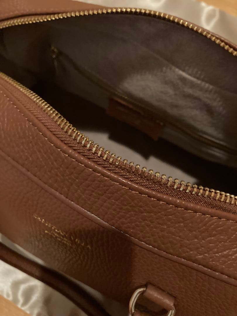 極美品⭐︎クリスチャンヴィラ　ボストンバッグ　キャメル